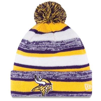 Minnesota Vikings New Era On Field NFL Sport Knit Beanie