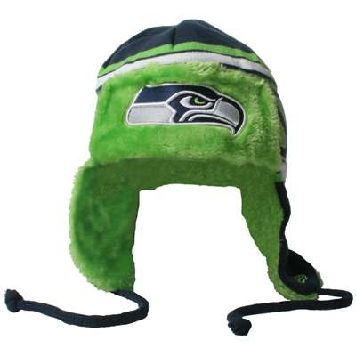 Seattle Seahawks New Era NFL Trapper Beanie Cap