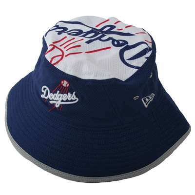 LA Dodgers New Era Logo Topper Bucket Hat