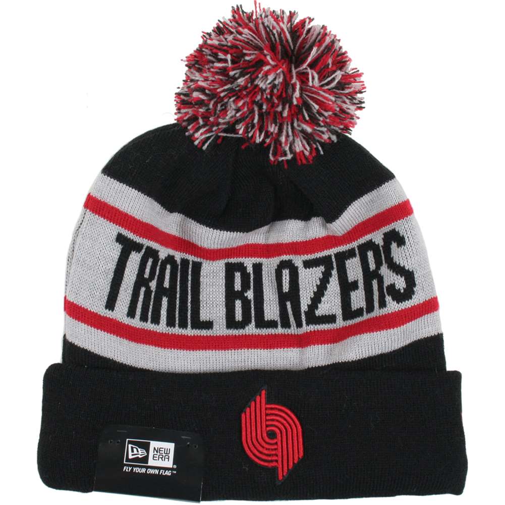 trail blazers knit hat