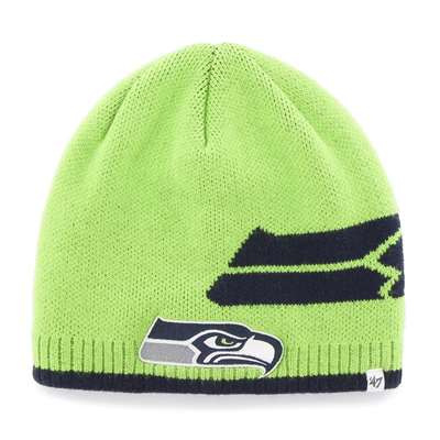 Seattle Seahawks '47 Brand Peaks Knit Beanie