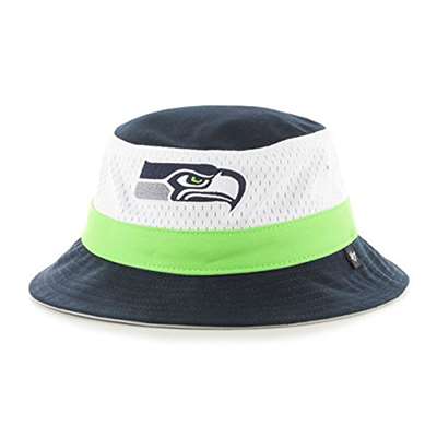 Seattle Seahawks '47 Brand Double Line Bucket Hat