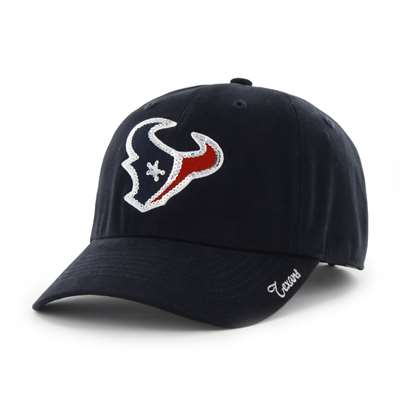 Houston Texans 47 Brand Womens Sparkle Clean Up Hat - Adjustable