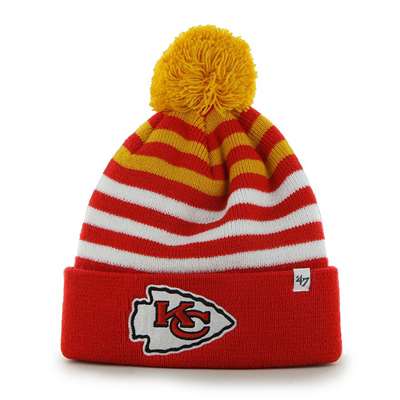 Kansas City Chiefs Pom Knit Beanie