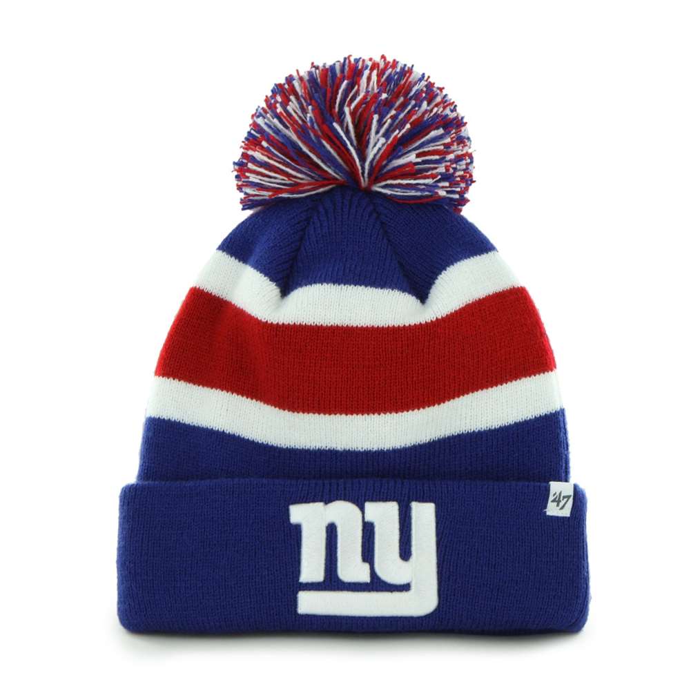 New York Giants 47 Brand NFL Breakaway Cuff Knit Beanie