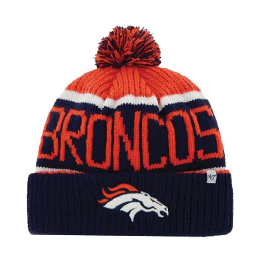 Denver Broncos 47 Brand NFL Calgary Cuff Knit Beanie