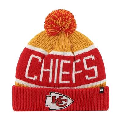 Kansas City Chiefs 47 Brand NFL Calgary Cuff Knit Beanie