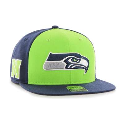 Seattle Seahawks 47 Brand Super Move Strap Back Hat