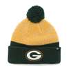 Green Bay Packers '47 Brand NFL Backdrop Cuff Knit Beanie