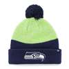 Seattle Seahawks '47 Brand NFL Backdrop Cuff Knit Beanie