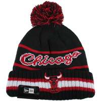 Chicago Bulls New Era Vintage Select Pom Knit Beanie