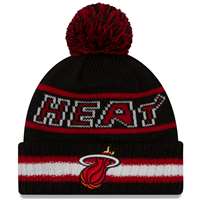 Miami Heat New Era Vintage Select Pom Knit Beanie