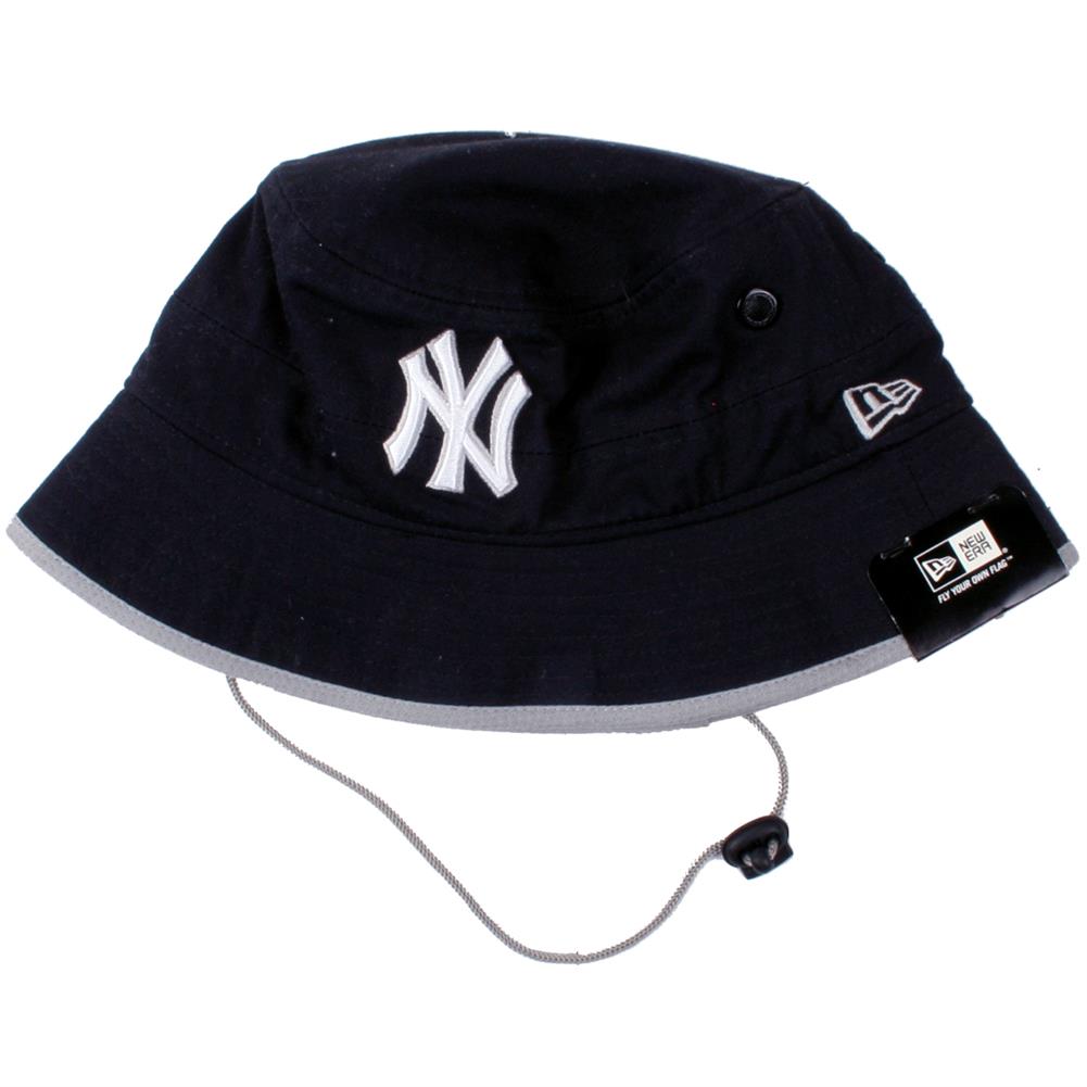 Toddler New York Yankees New Era White Spring Training Pattern Bucket Hat