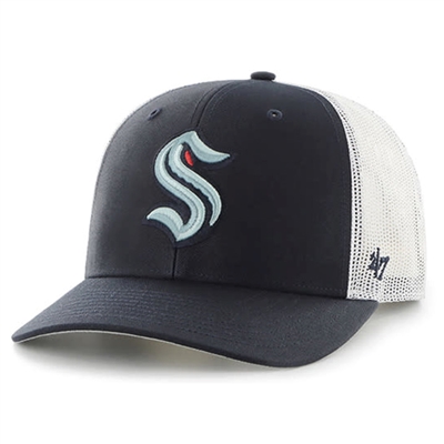 Seattle Kraken 47 Brand Adjustable Trucker Hat