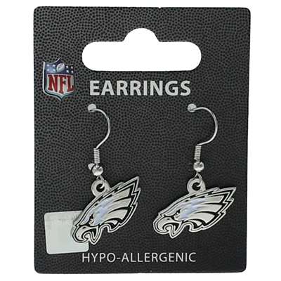 Philadelphia Eagles Logo Dangler Earrings