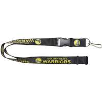 Golden State Warriors Logo Lanyard - Black