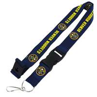 Denver Nuggets Logo Lanyard - Navy