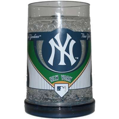 NY Yankees Marbleized 16oz Jumbo Mug