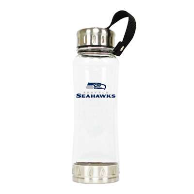 Seattle Seahawks Clip-On Water Bottle - 16 oz