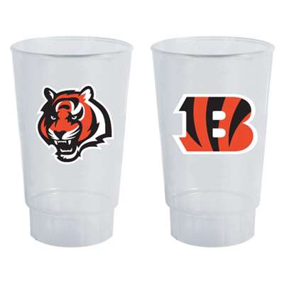 Cincinnati Bengals Plastic Tailgate Cups - Set of 4