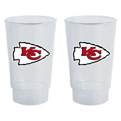 Kansas City Chiefs Plastic Tailgate Cups - Set of 4