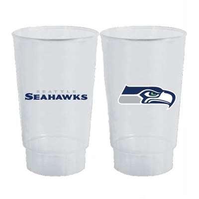 Seattle Seahawks Plastic Tailgate Cups - Set of 4