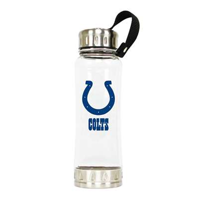 Indianapolis Colts Water Bottle Clip On Blue Stainless Steel Great