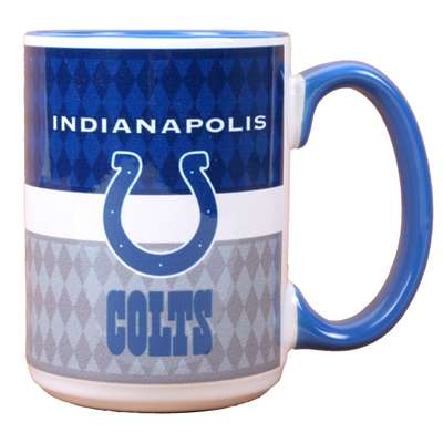 Indianapolis Colts 15 oz. White Mug