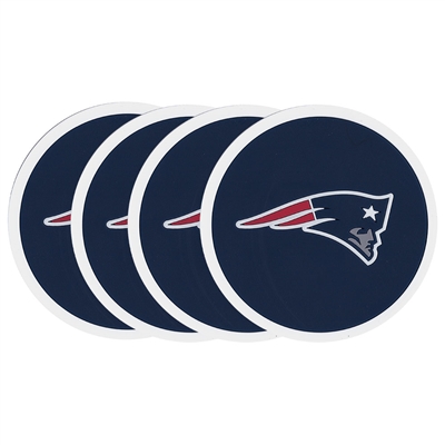 New England Patriots Coaster Set - 4 Pack