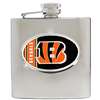 Cincinnati Bengals Stainless Steel Hip Flask