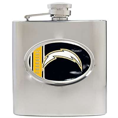 Los Angeles Chargers Stainless Steel Hip Flask