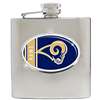 Los Angeles Rams Stainless Steel Hip Flask