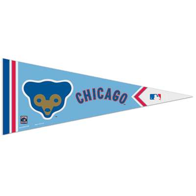 Chicago Cubs MLB Pennant Wool