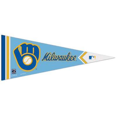 Milwaukee Brewers Premium Pennant - 12" X 30"