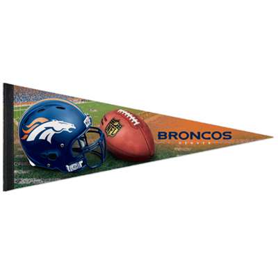 Denver Broncos Premium Pennant - 12" X 30"