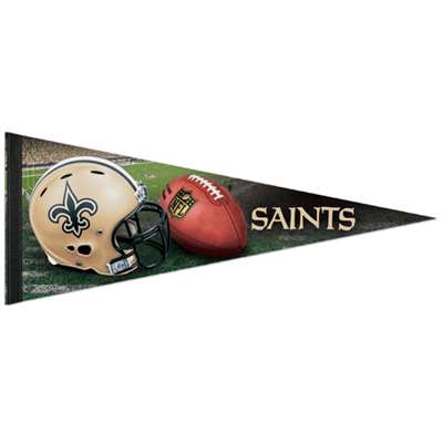 New Orleans Saints NFL Helmet Pennant