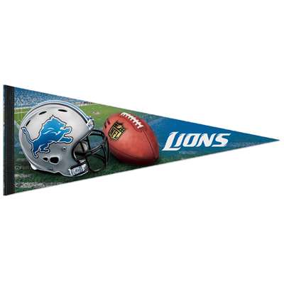 Detroit Lions 12x30 Premium Wall Pennant (2 styles) - 032085145062