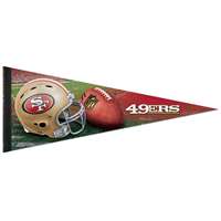 San Francisco 49ers Premium Pennant - 12" X 30"