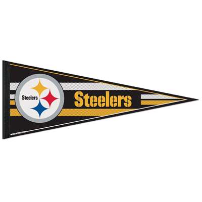 Pittsburgh Steelers Premium Pennant  12" X 30"