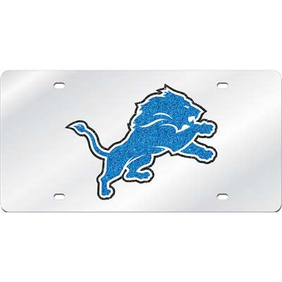 Detroit Lions Die Cut Transfer Decal Strip - White