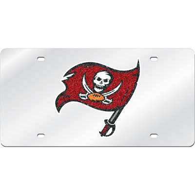 : NFL Tampa Bay Buccaneers Mirrored License Plate : Sports  Related Merchandise : Sports & Outdoors