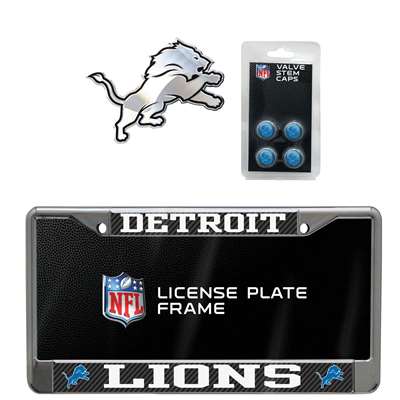 Detroit Lions Chrome Emblem