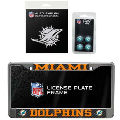 Miami Dolphins Chrome Emblem