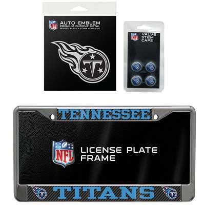 Tennessee Titans License Plate Frames, Titans Plate Covers