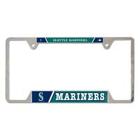 Seattle Mariners Metal Chrome License Plate Frame - Alt