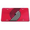 Portland Trailblazers Crystal Mirror License Plate