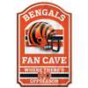 Cincinnati Bengals Fan Cave Wood Sign