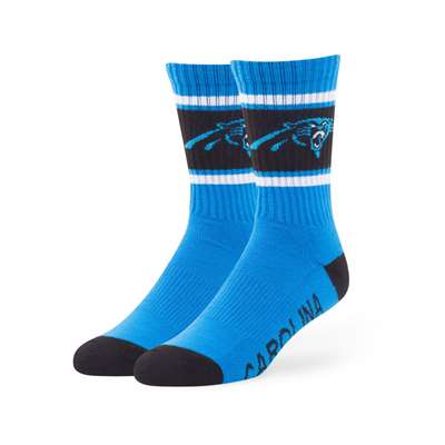 Carolina Panthers 47 Brand Duster Crew Socks