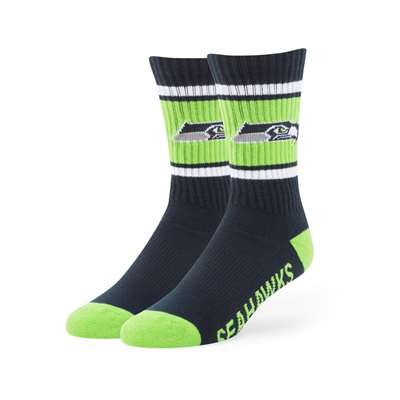 Seattle Seahawks 47 Brand Duster Crew Socks