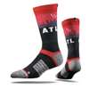 Atlanta Strideline Strapped Fit 2.0 Socks - Red/Black